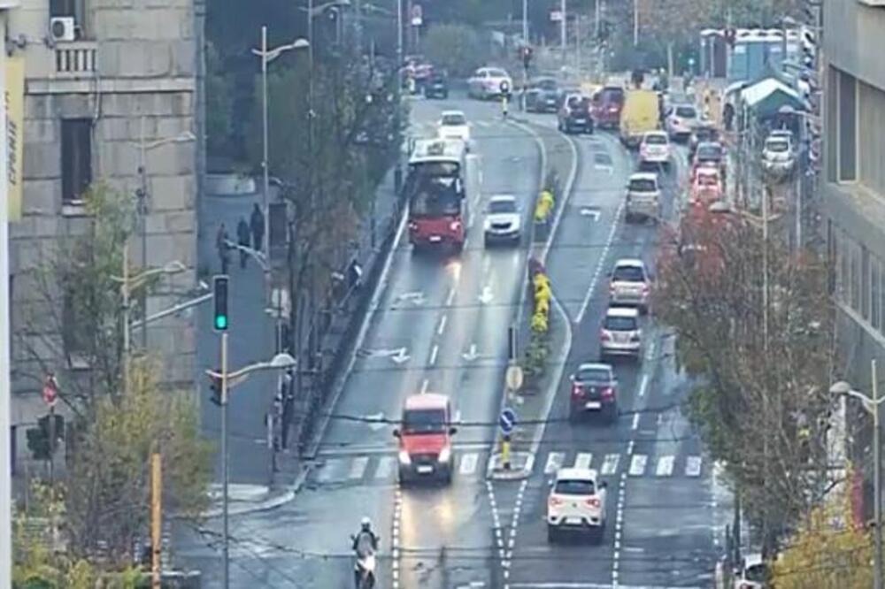 Ovako jutros izgleda ugao Bulevara kralja Aleksandra i Takovske! Proverite da li su ulice prohodne (FOTO)