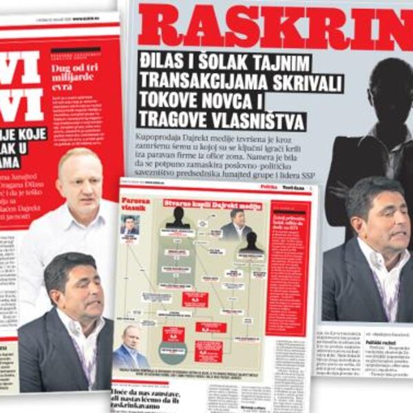 Šolak-Đilas partnerstvo koje se grčevito skrivalo u gustoj ofšor mreži: Političko-poslovna mašina raksrinkana