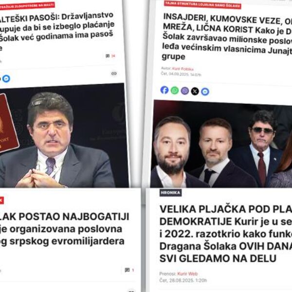 Šolakove mahinacije u poreskom raju: Milionske transakcije i posrednici da bi se sakrilo vlasništvo i umanjio porez