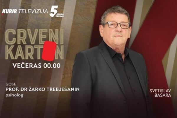 “Nasilje rađa nasilje, reakcije nasiljem samo uvećavaju problem" prof. dr Žarko Trebješanin - gost Crvenog kartona