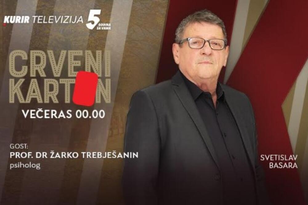&ldquo;Nasilje rađa nasilje, reakcije nasiljem samo uvećavaju problem" prof. dr Žarko Trebješanin - gost Crvenog kartona