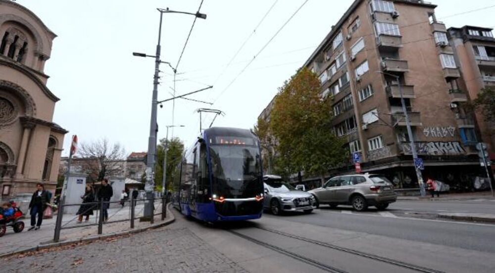 Ulica, Beograd, Tramvaj