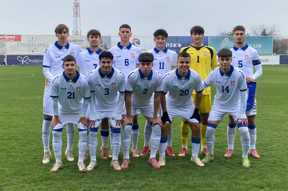 Ubedljiva pobeda omladinaca Srbije protiv Gibraltara!