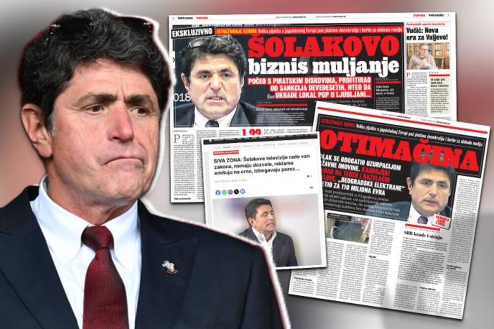 Šolakov glavni poslovni kredo bio je i ostao: Zaobilaženje zakona, uzurpiranje javnih i privatnih resursa