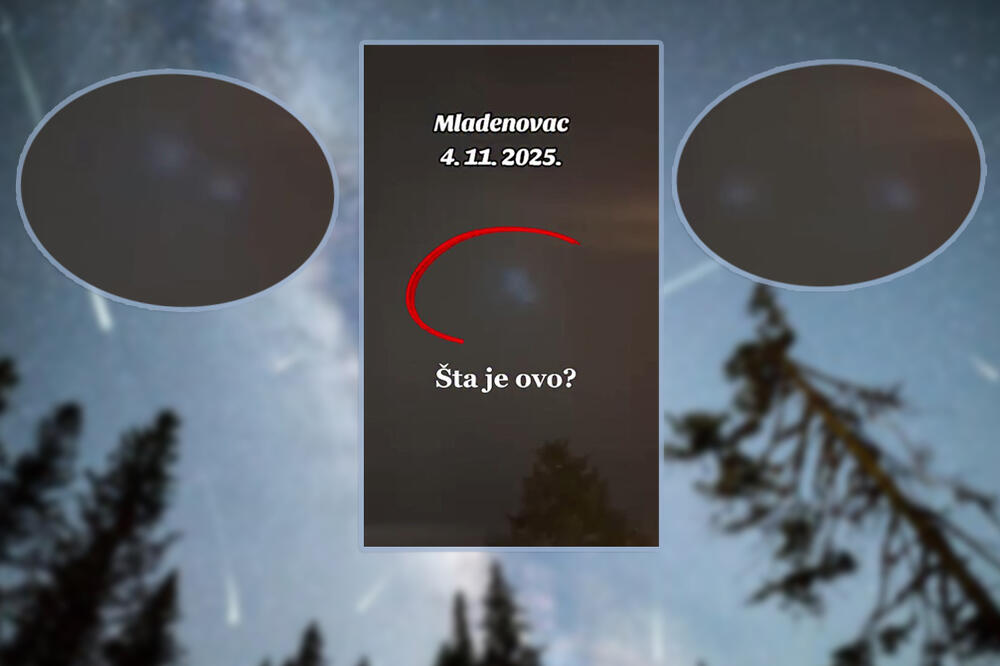 Dve ukrštene tačke na nebu, ovo niko ne može da objasni: O Srpkinjinom snimku bruji cela zemlja, pogledajte video