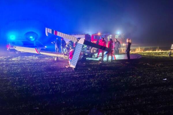 Oglasio se pilot o avionskoj nesreći kod Subotice: "Danas nije bilo preporučljivo leteti"