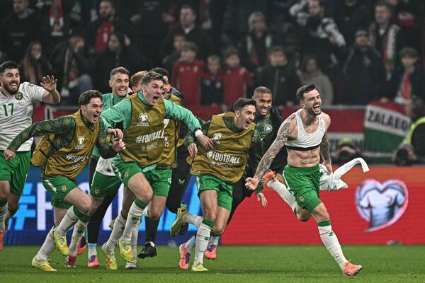 Troj Perot u 96. minutu kompletirao het-trik, utišao Budimpeštu i doneo Ircima baraž za Mundijal (Foto)