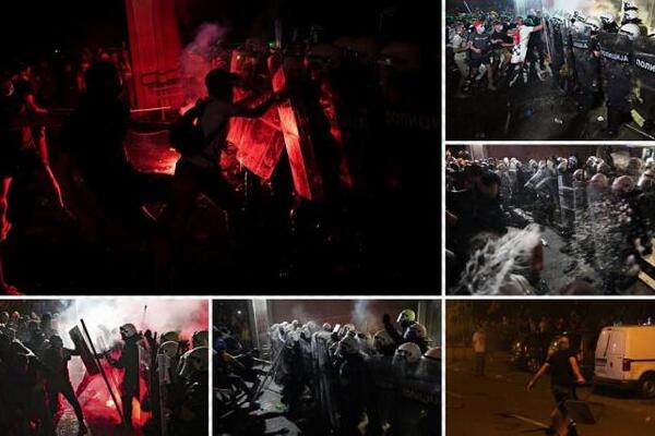 Stop krvavim košuljama, "1 od 5 miliona" - Protesti počeli na talasu protiv nasilja, završili kao promoteri nasilja