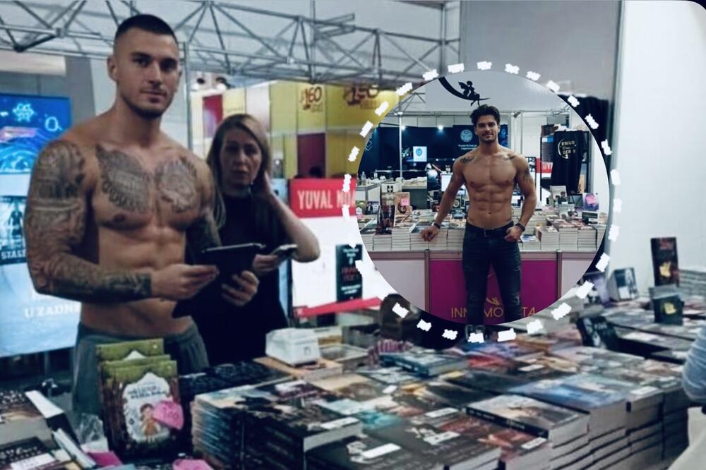 Sajam knjiga ili sajam mišića? Ljudi u Zagrebu zbunjeni fotkama - gole mišićave dase na štandu, KO STOJI IZA OVOGA?