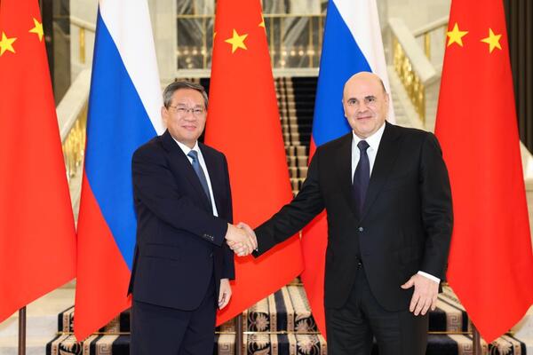 Kineski premijer obećao bližu saradnju sa Rusijom u oblasti investicija, energetike i poljoprivrede