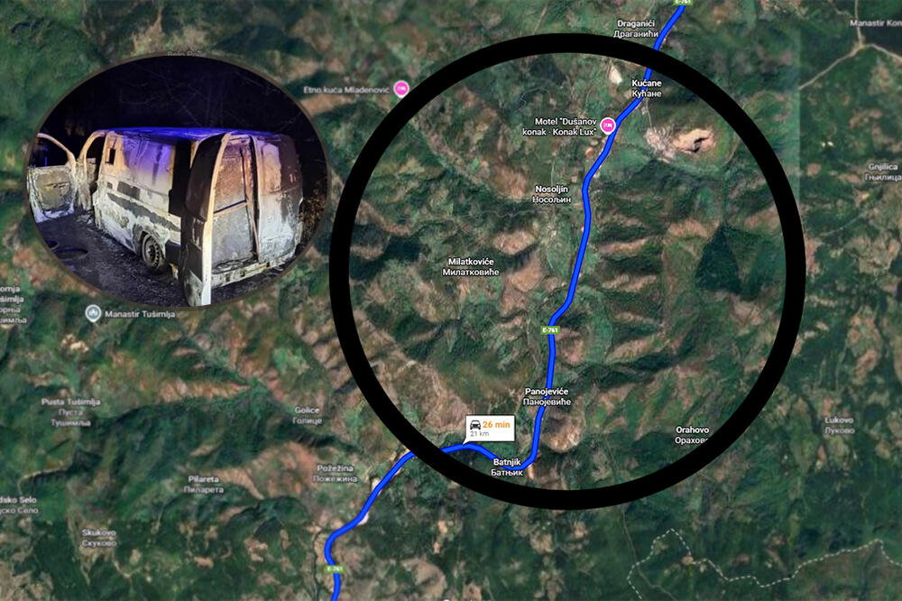 OVO JE RUTA KOJOM SE KRETAO BLINDIRANI KOMBI SA 2 MILIONA EVRA: Pljačka izvedena toliko PRECIZNO, PAKLENA TRASA!