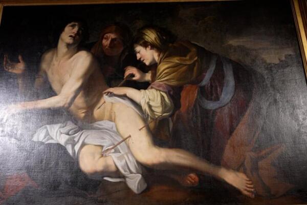 IZLOŽBA „SVETLOST ITALIJANSKOG SLIKARSTVA XVII VEKA U GALERIJI BORGEZE“: Postavka u Spirtinoj kući