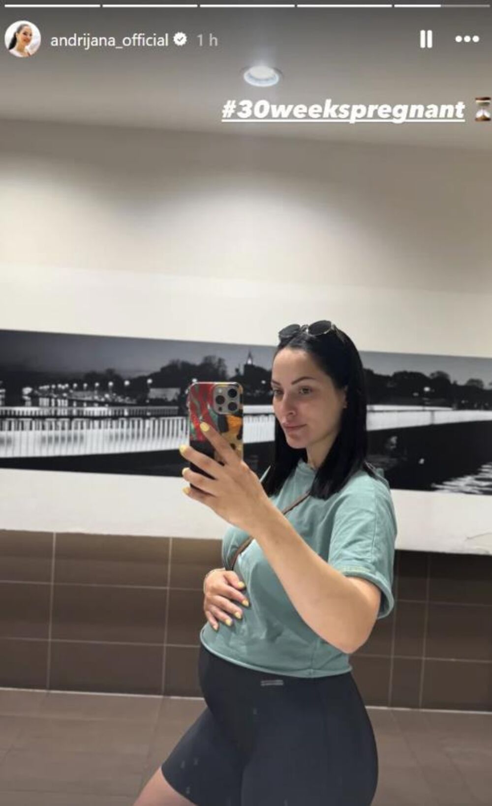 Andrijana u drugom stanju