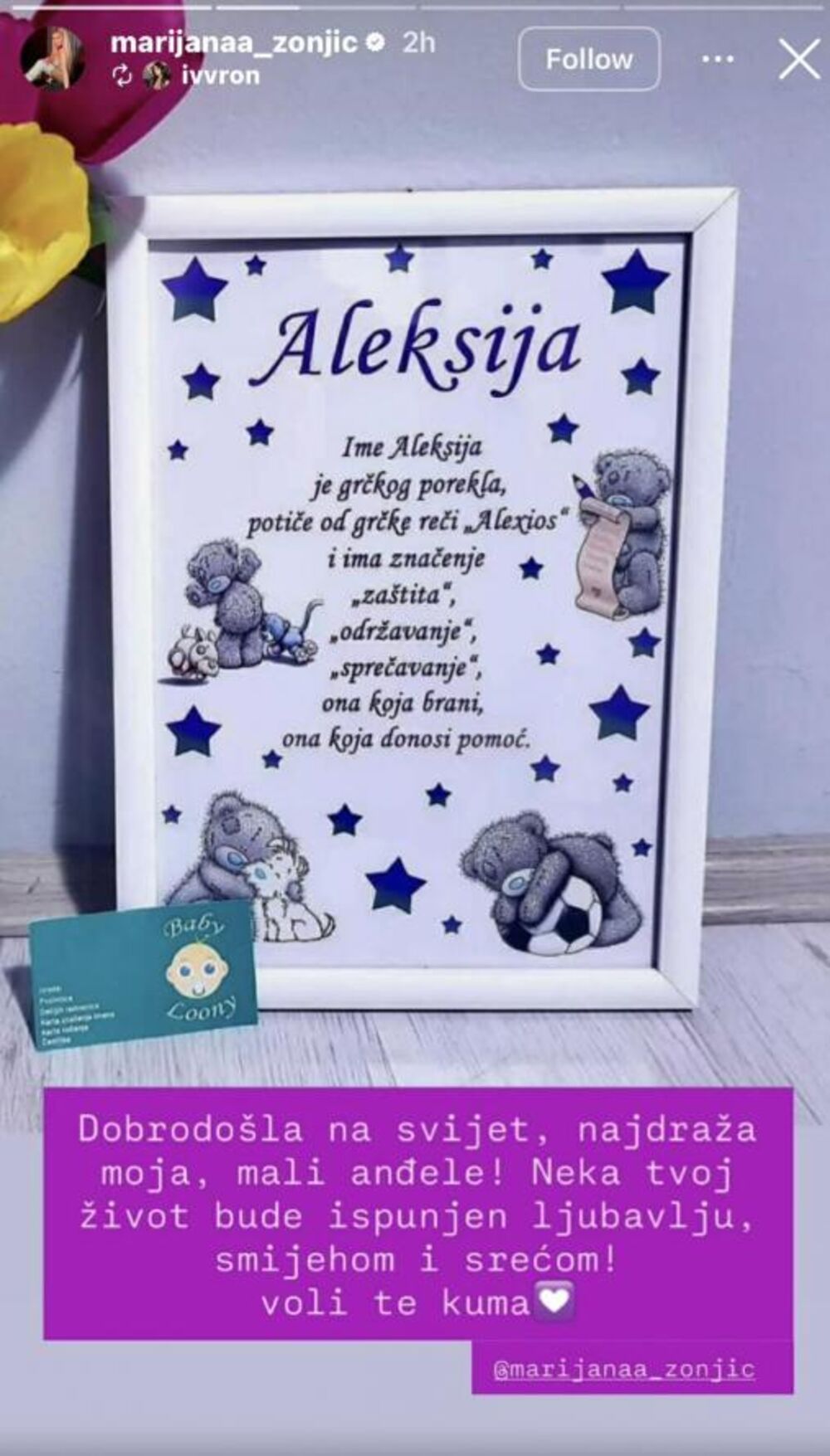 NAJNOVIJA VEST! Porodila se Marijana Zonjić! Evo šta je rodila