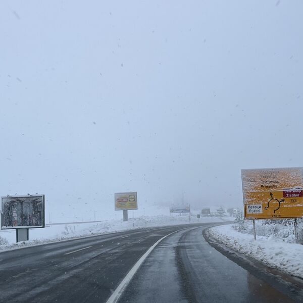 Na jednoj planini u Srbiji jutros je bilo 32 centimetra snega: Zabeleli su se i ovi gradovi