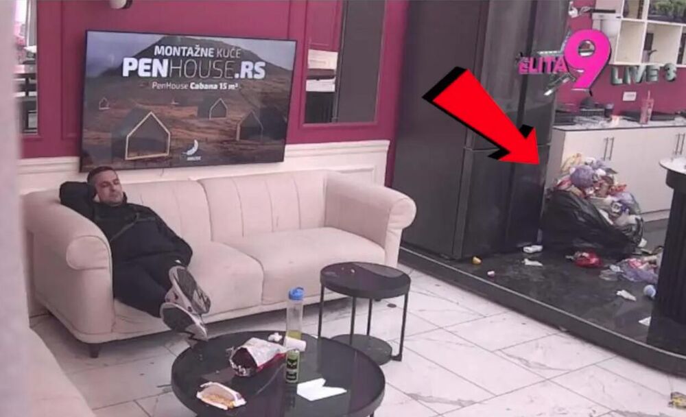 Đubre po kući u Eliti