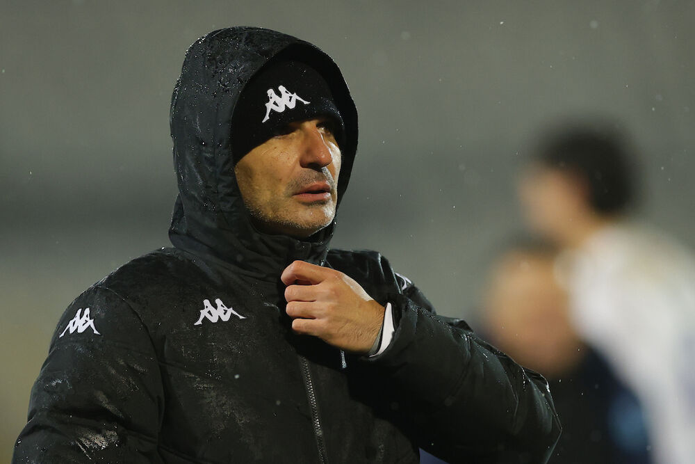 Nenad Stojaković na utakmici Partizana i Železničara iz Pančeva