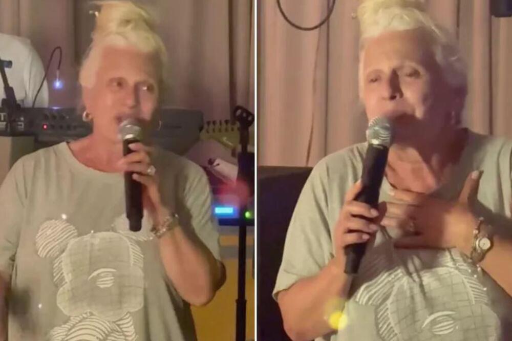 ZNATE LI KO JE? Srbi je obožavali, ali se povukla zbog porodičnih problema &ndash; sad žena kose bele boje, ŠOK SNIMAK