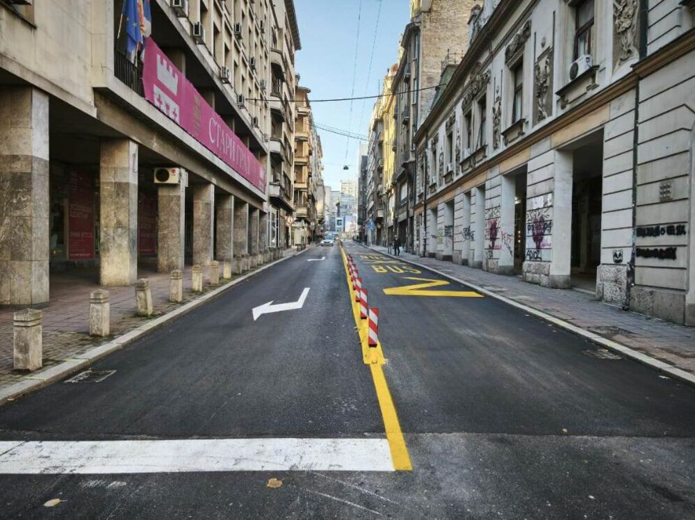 Izmena saobraćaja u Nišićevoj i Makedonskoj ulici