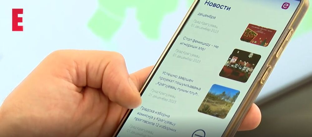 'Aplikacija 'Moje mesto'