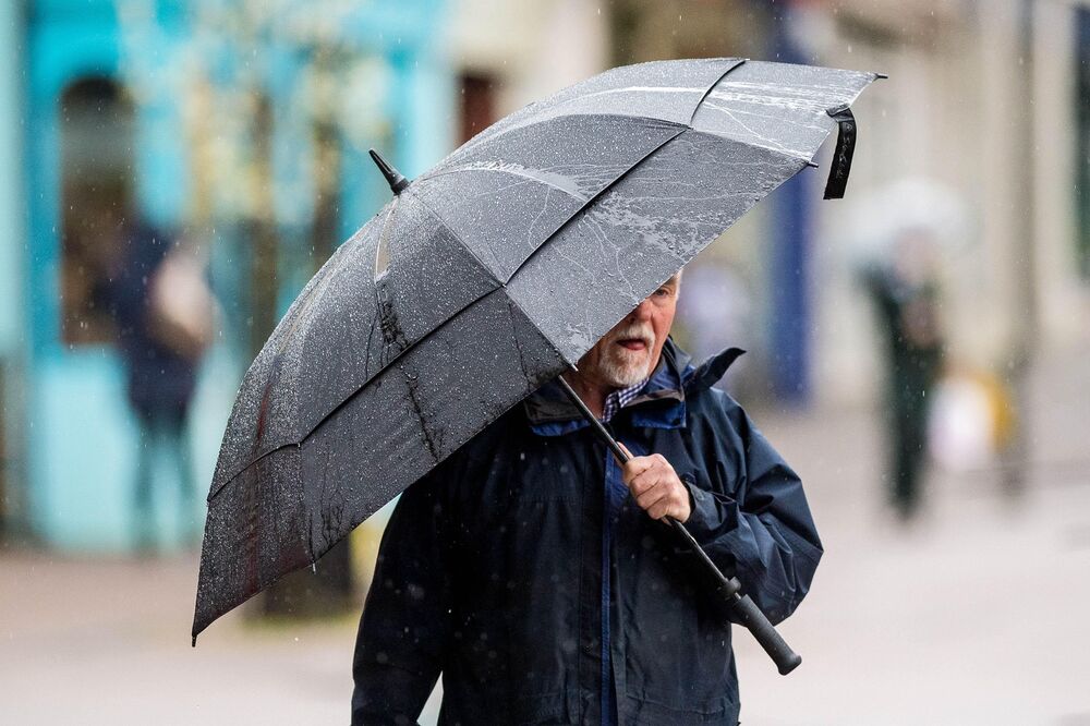 Zima, Vetar, Vreme, Kišobran
