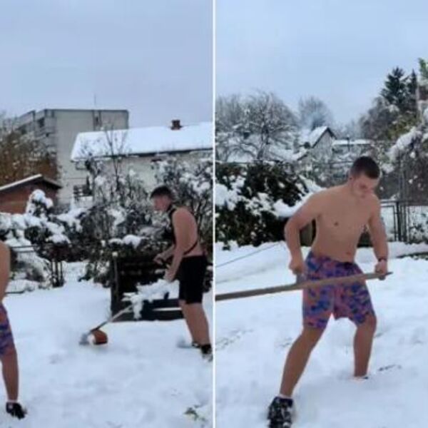 "OVOG SAMO NA BALKANU IMA": Zbog ovog snimka region plače od smeha - obukli kupaće kostime, zasukli "rukave", pa...