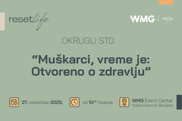 OTVORENO O MUŠKOM ZDRAVLJU – OKRUGLI STO „MUŠKARCI, VREME JE”