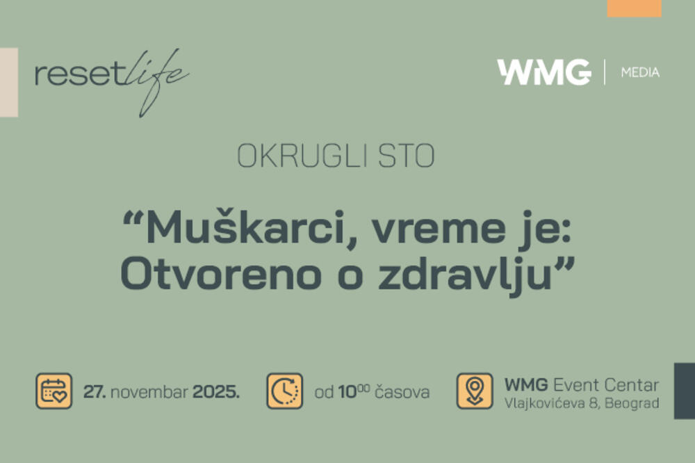 OTVORENO O MUŠKOM ZDRAVLJU &ndash; OKRUGLI STO &bdquo;MUŠKARCI, VREME JE&rdquo;