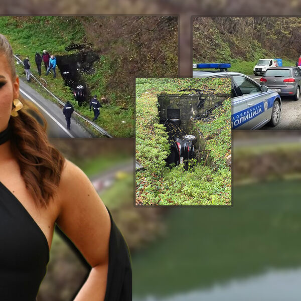 OVO SU MOGUĆI UZROCI NESREĆE: Kako je "Audi" u kom je bila Ana završio u jarku kraj puta?