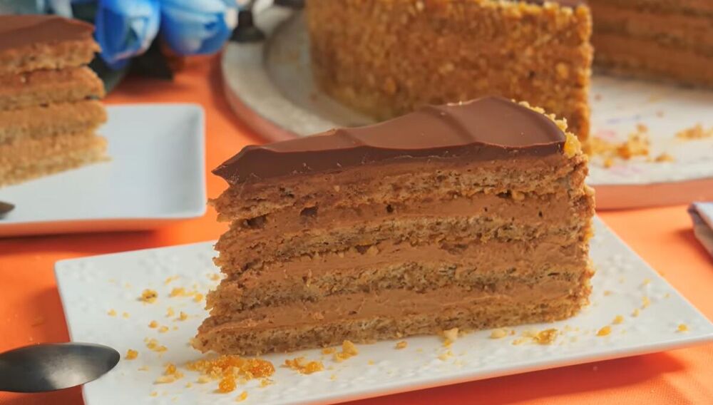 Čemberlen torta, Torta