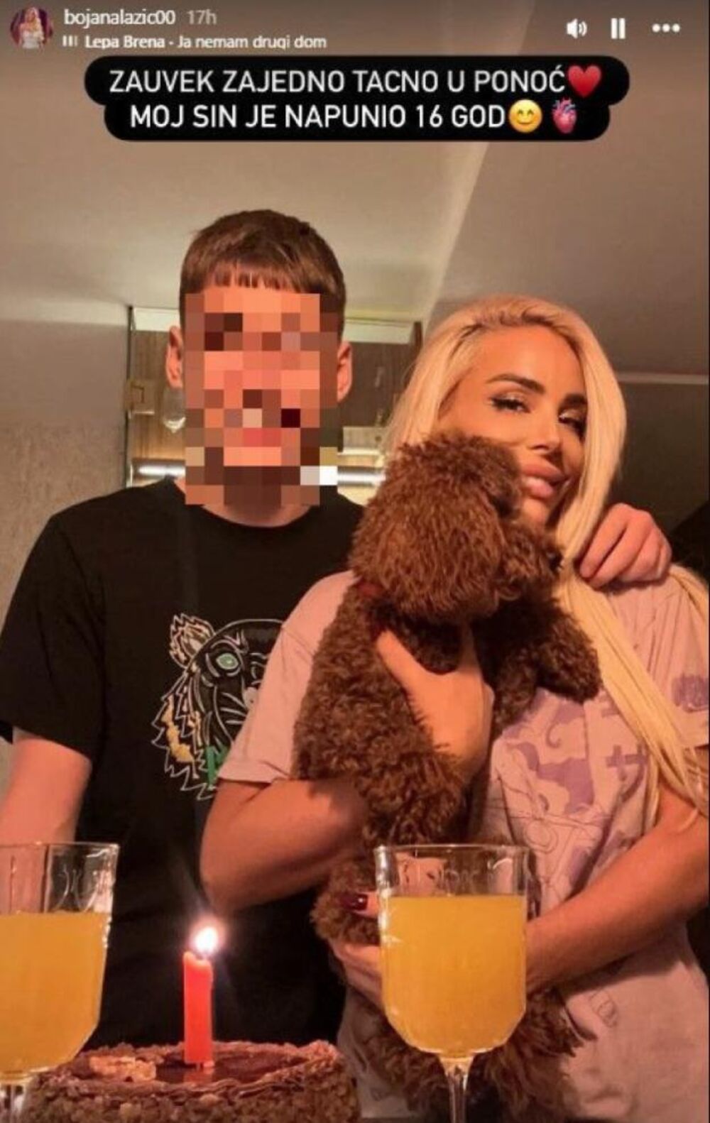 Bojanin sin slavi rođendan