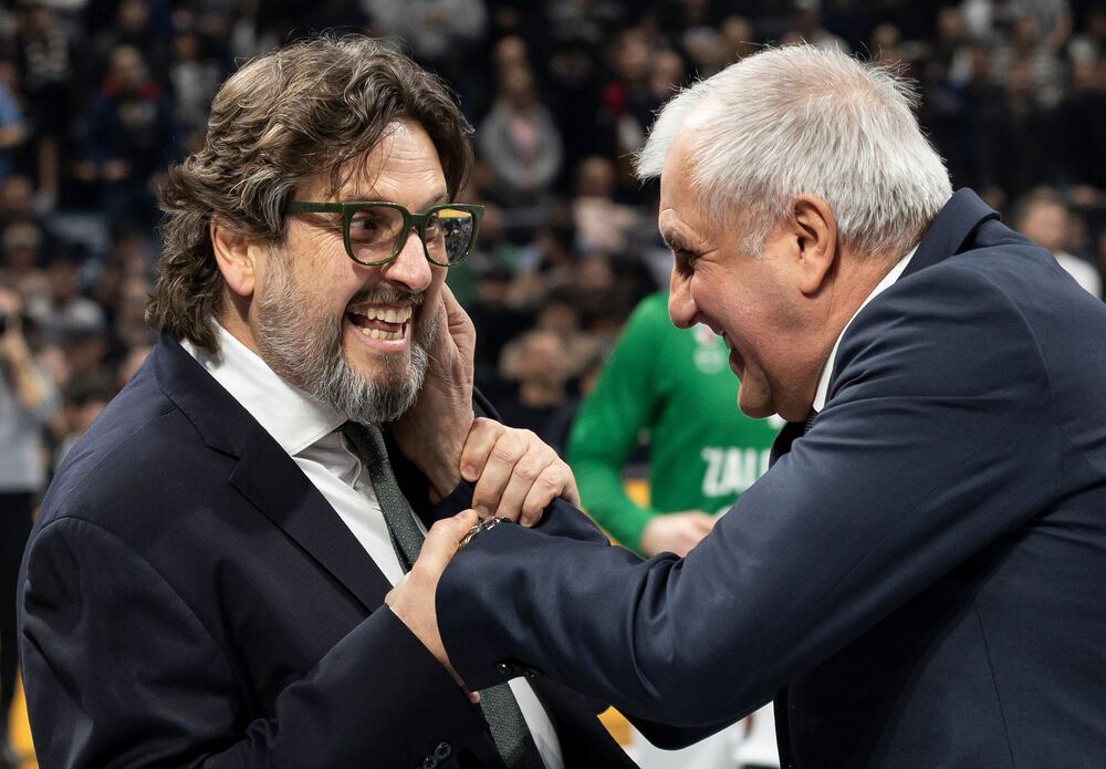 Andrea Trinkijeri i Željko Obradović