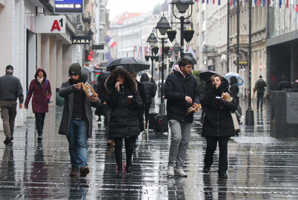 Kiša, Beograd, Jesen, Zima