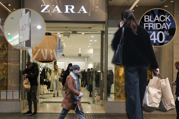 ŽENE NE MOGU DA SAČEKAJU DA DOĐU DO KABINE, PRESVLAČE SE USRED RADNJE: Proverili smo kako protiče Crni petak u Zari