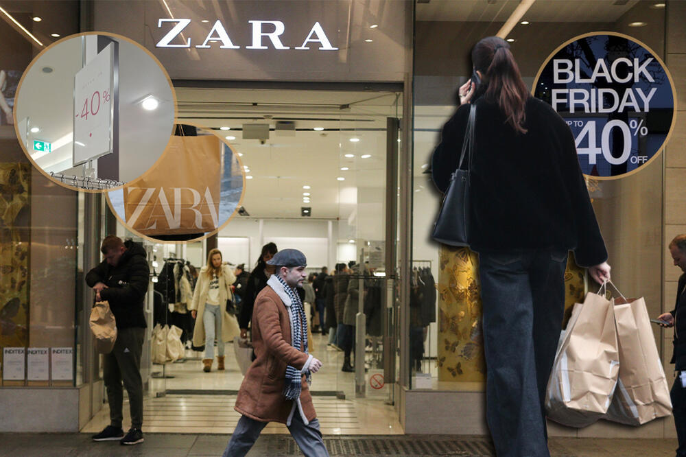 ŽENE NE MOGU DA SAČEKAJU DA DOĐU DO KABINE, PRESVLAČE SE USRED RADNJE: Proverili smo kako protiče Crni petak u Zari