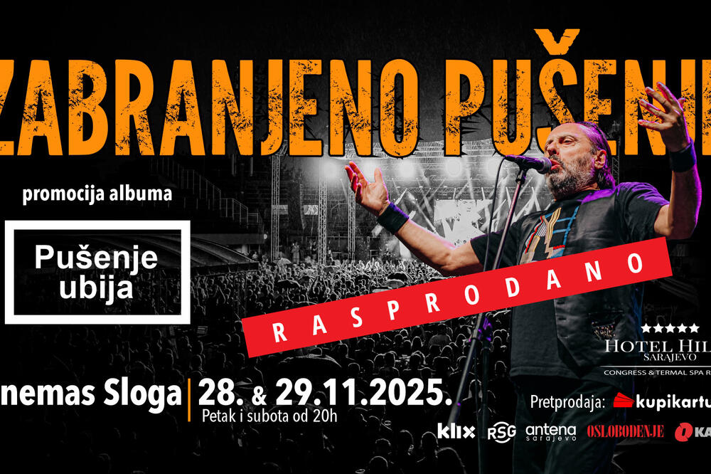 Rasprodati koncerti grupe Zabranjeno pušenje u Sarajevu: Promocija live albuma "Pušenje ubija" (VIDEO)