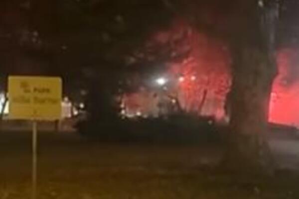 Tuča Delija i BBB u Vukovaru: Pojavio se snimak, baklje uperene, ljudi trče!