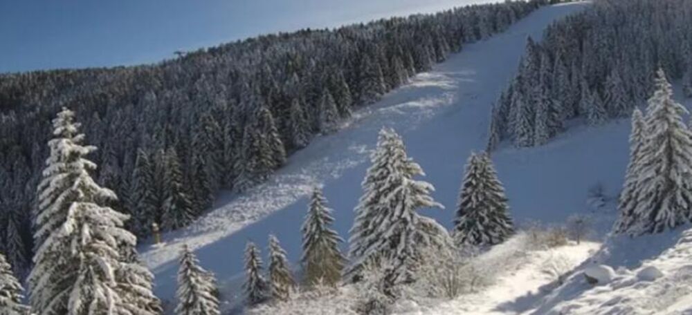 Sneg na planini u Srbiji