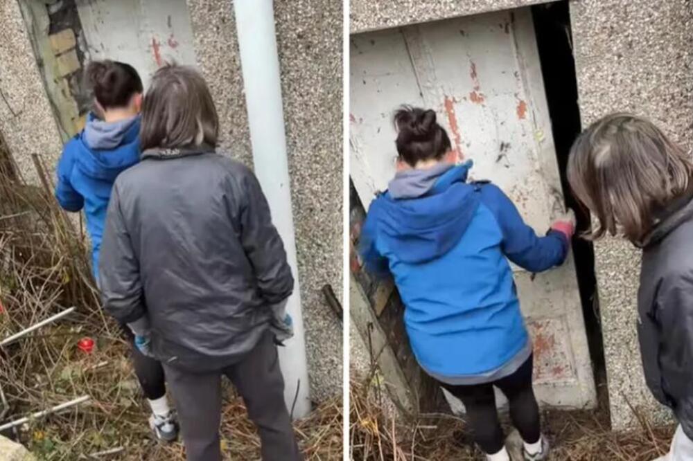 "Bila sam nervozna..." Kupila kuću, pa u dvorištu zatekla bela vrata! Kad ih je otvorila, skamenila se u mestu!