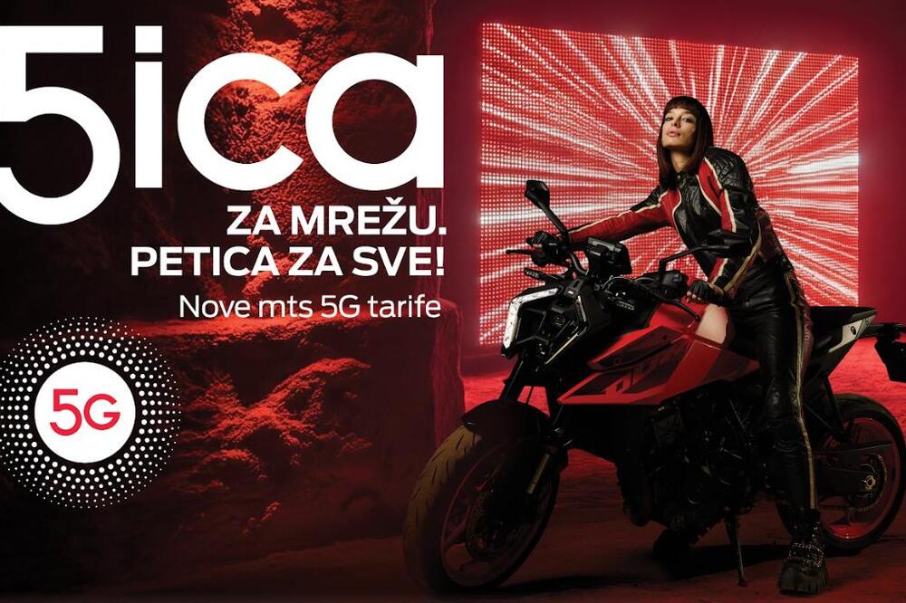 KORISNICIMA mts-a NA RASPOLAGANJU 5G POSTPEJD TARIFE I SJAJNE PROMOCIJE