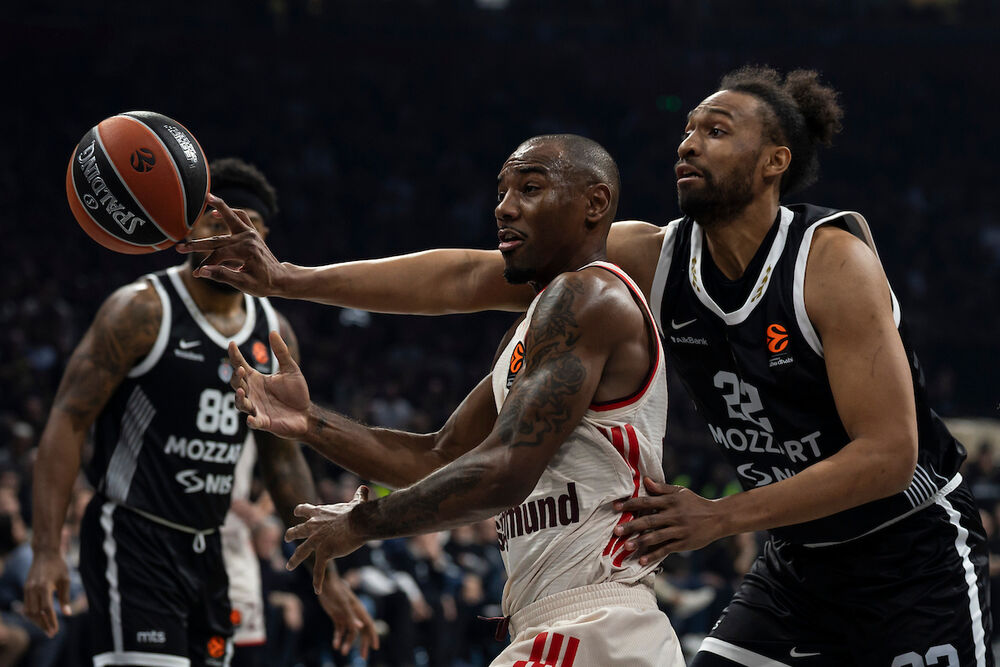 Džabari Parker na utakmici Partizana i minhenskog Bajerna