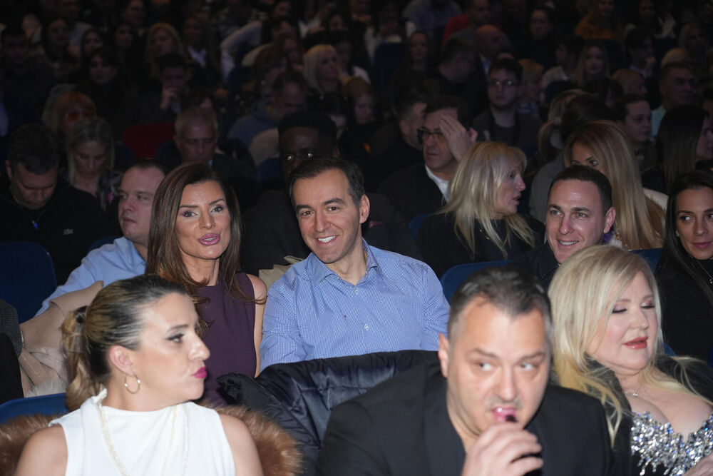 Maja i Nemanja uživaju u koncertu