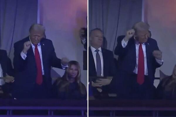 Donald Tramp zaigrao uz disko legende: Melanija ga u čudu posmatrala, američki predsednik zanjihao kukovima!