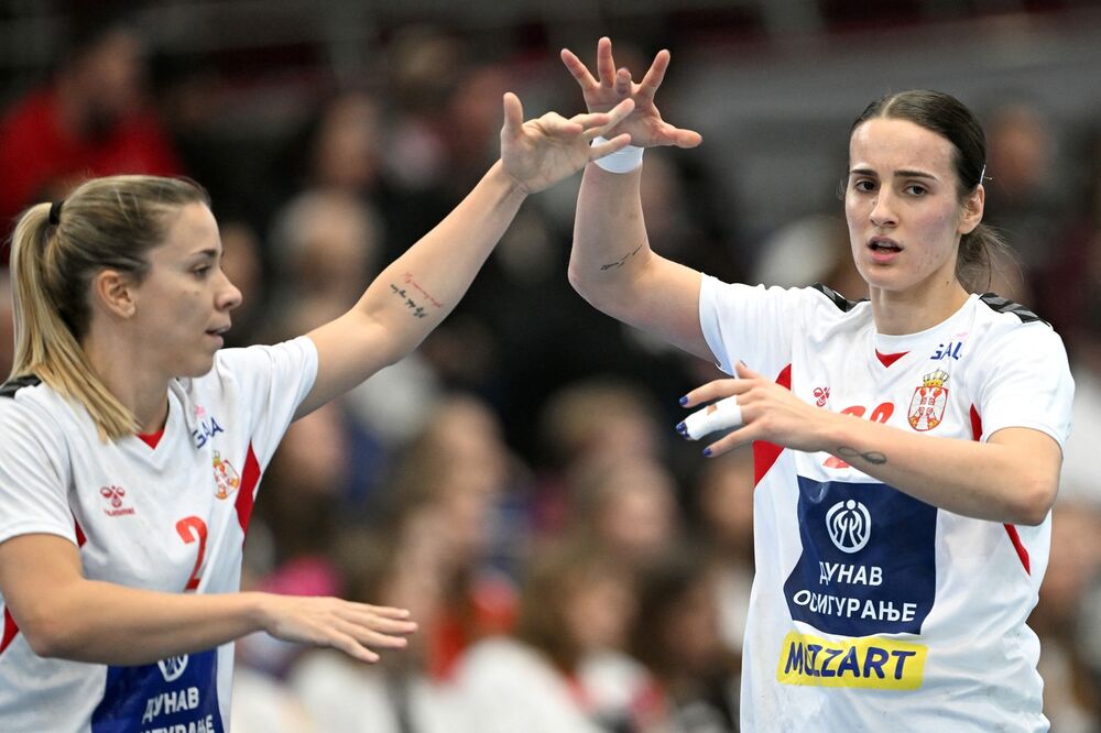 Detalj sa utakmice Crne Gore i Srbije