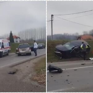 Detalji stravičnog lančanog udesa kod Loznice: Povređeno 5 osoba, jedna teže - delovi vozila rasuti po putu
