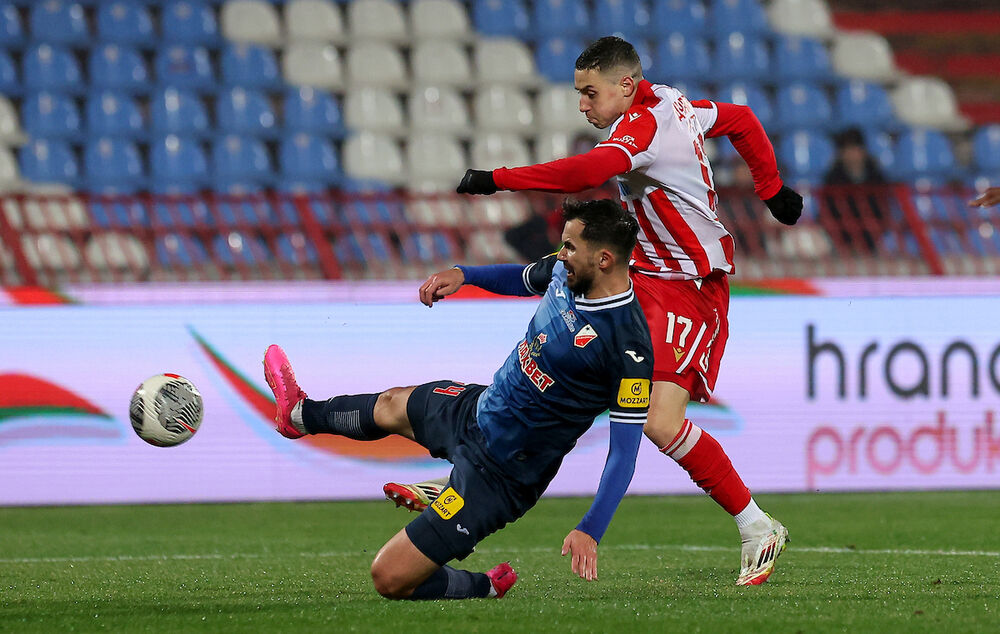 Bruno Duarte na utakmici Crvene zvezde i Vojvodine