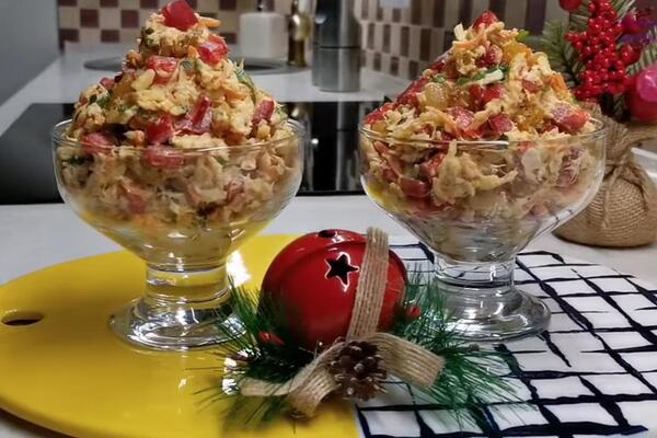 ZABORAVITE RUSKU SALATU, OVA JE NOVA KRALJICA! Prva nestaje sa stola, a priprema ne traje ni 5 MINUTA