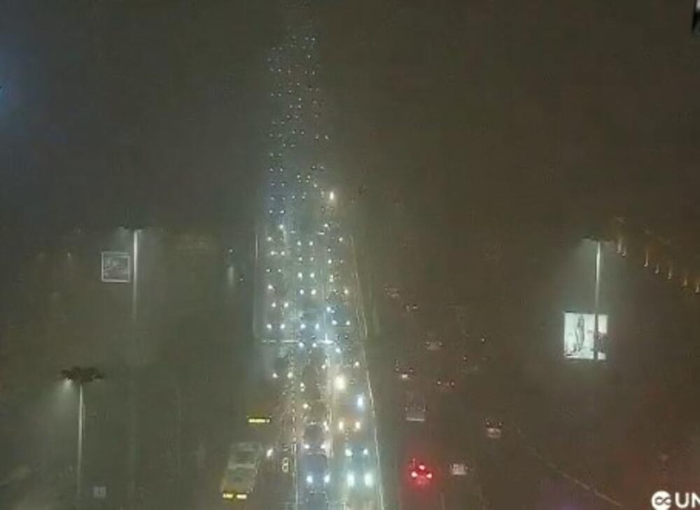 Magla se spustila, svi putevi blokirani: Katastrofalna gužva u Beogradu, na ovim deonicama je najgore! (FOTO)