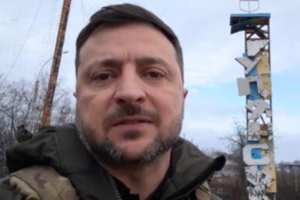 OPAK POTEZ ZELENSKOG! Snimao sam sebe, a svaka reč mu je hrabrija od prethodne (VIDEO)