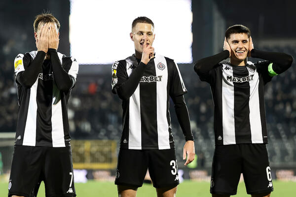 Partizan ispustio 2:0 na poluvremenu protiv Napretka, ali je Nemanja Trifunović bombom razneo Kruševljane (Video)